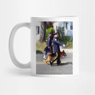 Police - Policemen and Dog in Parade Mug